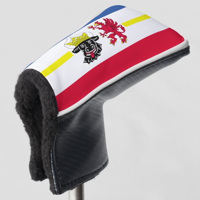 Flag of Mecklenburg-Western Pomerania Golf Head Co Golf Head Cover (3/4 Front)