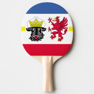Flag of Mecklenburg-Western Pomerania Ping Pong Pa Paddle
