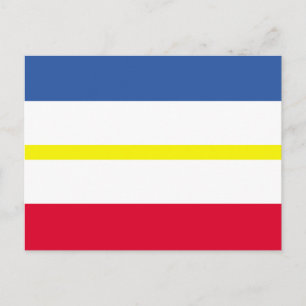 Flag of Mecklenburg-Western Pomerania Postcard