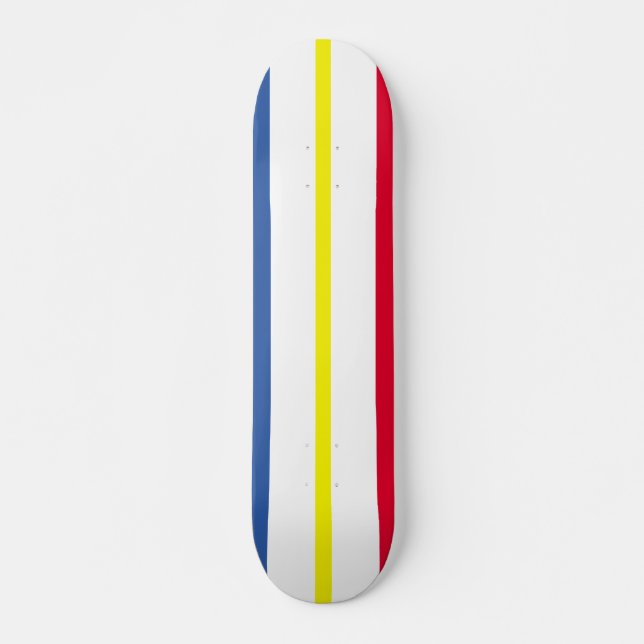 Flag of Mecklenburg-Western Pomerania Skateboard (Front)