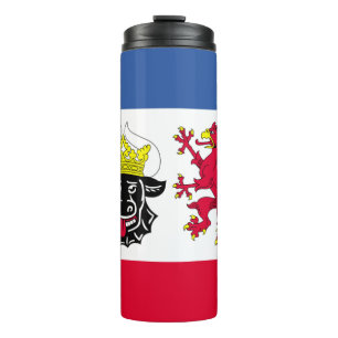 Flag of Mecklenburg-Western Pomerania Thermal Tumb Thermal Tumbler