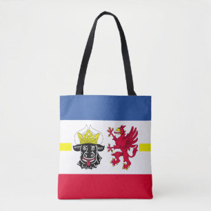 Flag of Mecklenburg-Western Pomerania Tote Bag