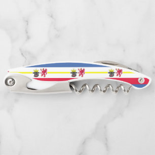 Flag of Mecklenburg-Western Pomerania Waiter's Cor Corkscrew