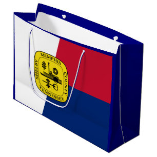 Flag of Memphis, Tennessee Large Gift Bag