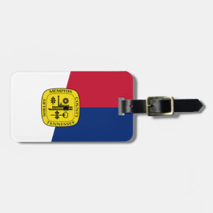 Flag of Memphis, Tennessee Luggage Tag