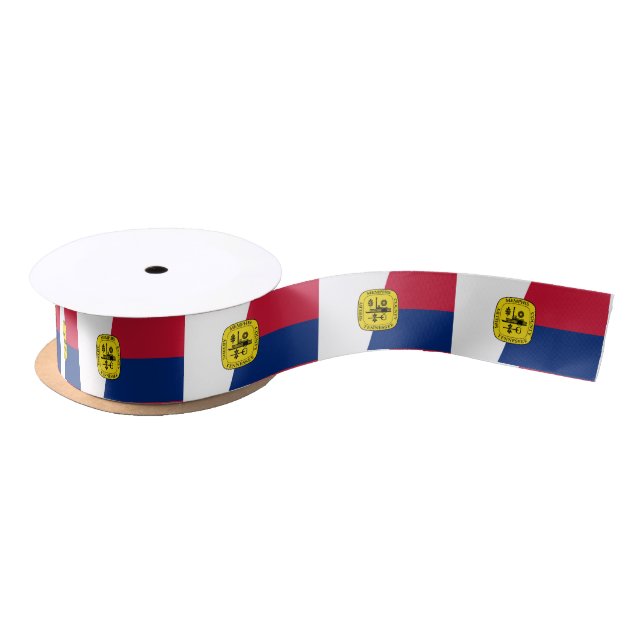 Flag of Memphis, Tennessee Satin Ribbon (Spool)