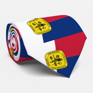 Flag of Memphis, Tennessee Tie