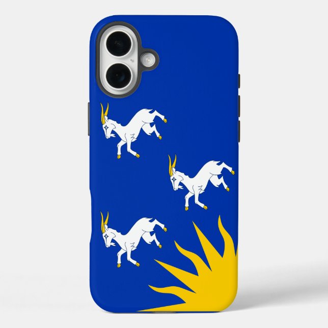 Flag of Merionethshire Case-Mate iPhone Case (Back)
