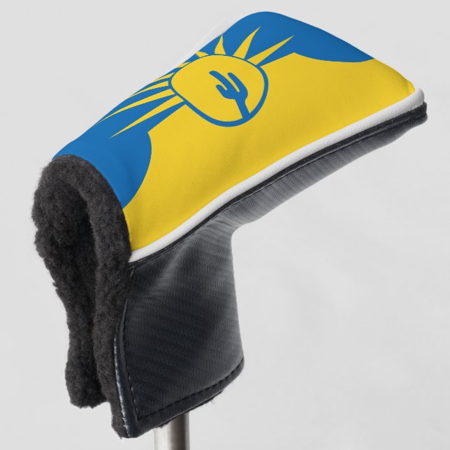 Flag of Mesa, Arizona Golf Head Cover (3/4 Front)