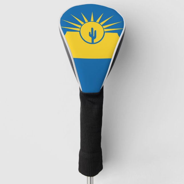 Flag of Mesa, Arizona Golf Head Cover (Front)