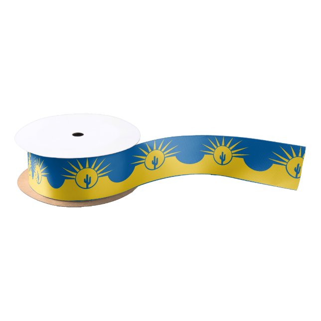 Flag of Mesa, Arizona Satin Ribbon (Spool)