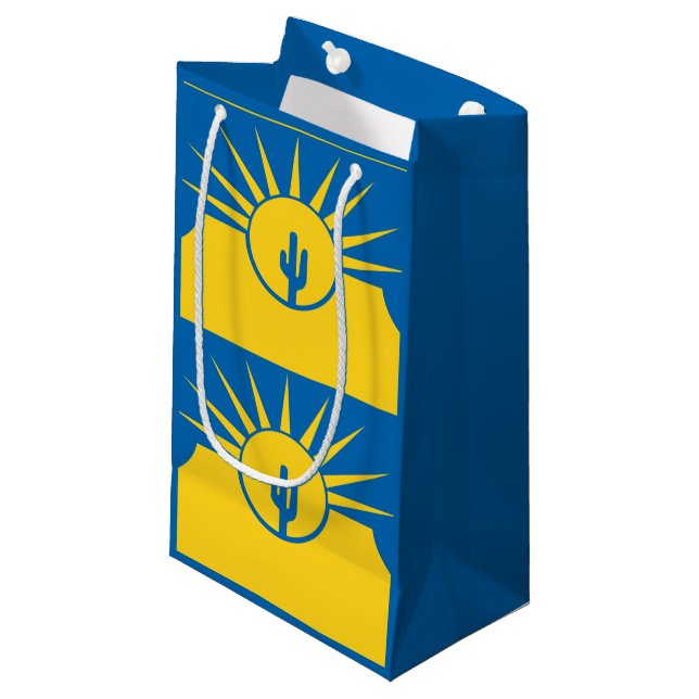 Flag of Mesa, Arizona Small Gift Bag (Front Angled)