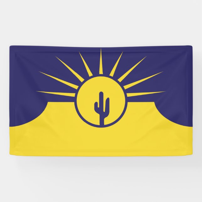 Flag of Mesa (Arizona, USA) Banner (Horizontal)