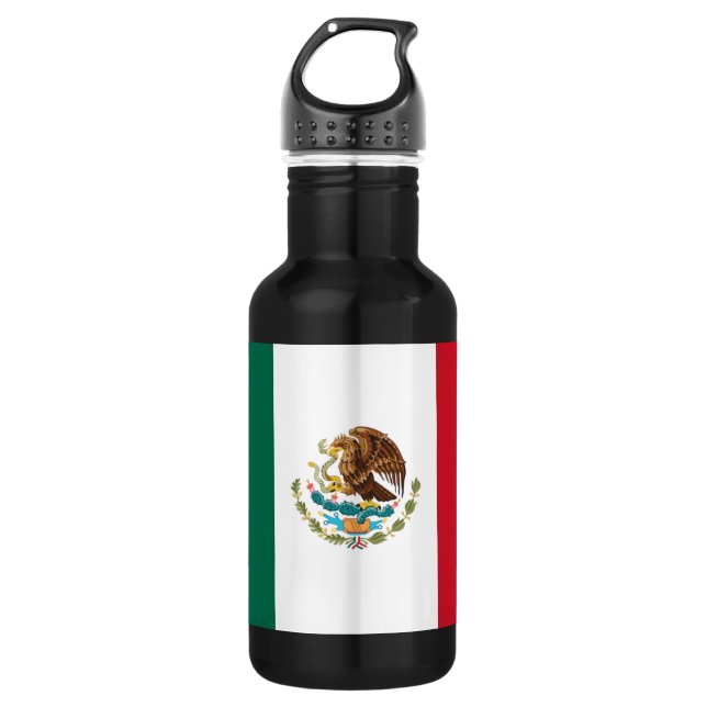 Flag of Mexico 532 Ml Water Bottle (Front)