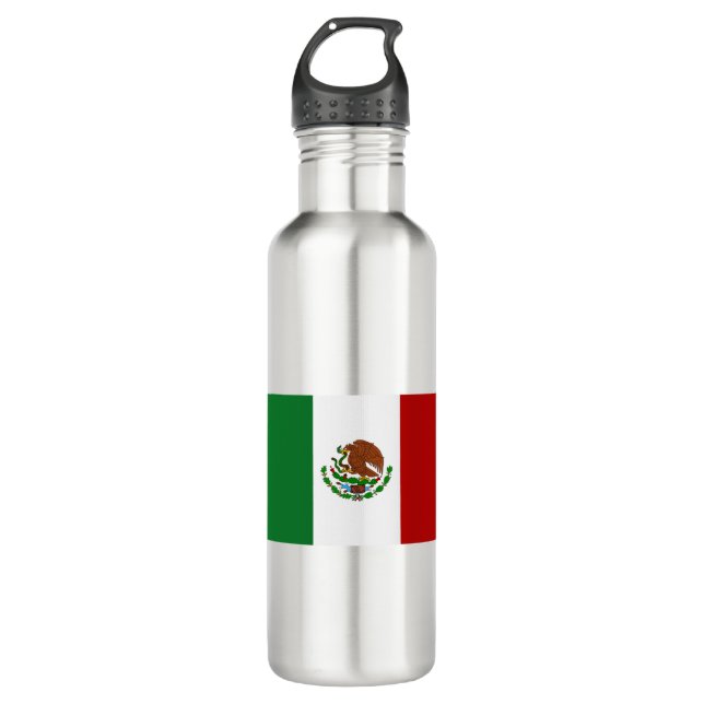 Flag of Mexico 710 Ml Water Bottle (Front)