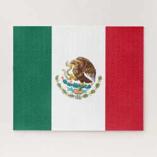 Flag of Mexico, Bandera de Mexico Jigsaw Puzzle