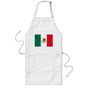 Flag of Mexico, Bandera de Mexico Long Apron