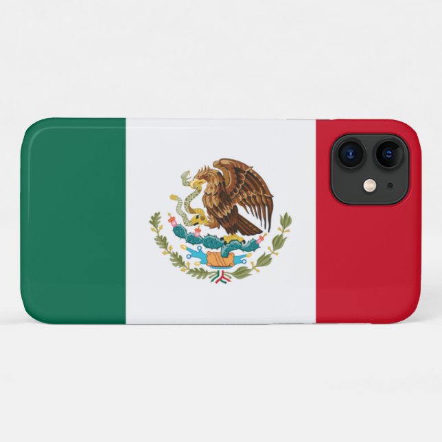 Flag of Mexico Case-Mate iPhone Case (Back (Horizontal))
