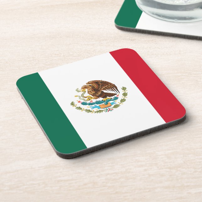 Flag of Mexico Coaster (Left Side)