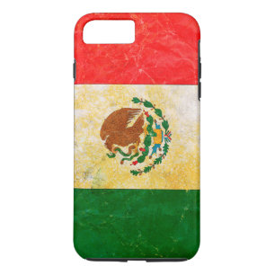 Flag of Mexico in Grunge iPhone 8 Plus/7 Plus Case