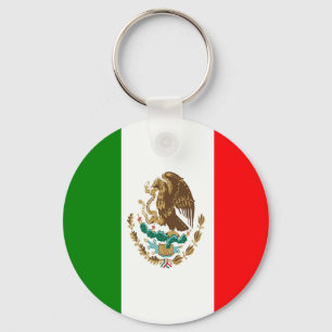 Flag of Mexico Key Ring