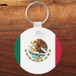 Flag of Mexico Key Ring