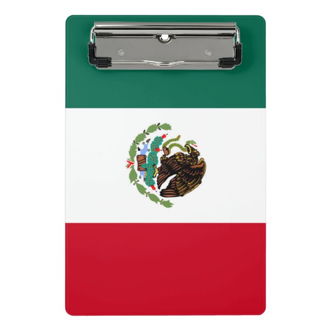 Flag of Mexico Mini Clipboard (Front)