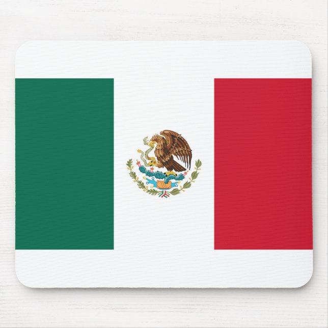 Flag of Mexico Mouse Mat (Front)