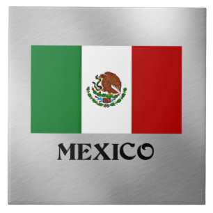 Flag of Mexico, popular design, Tile