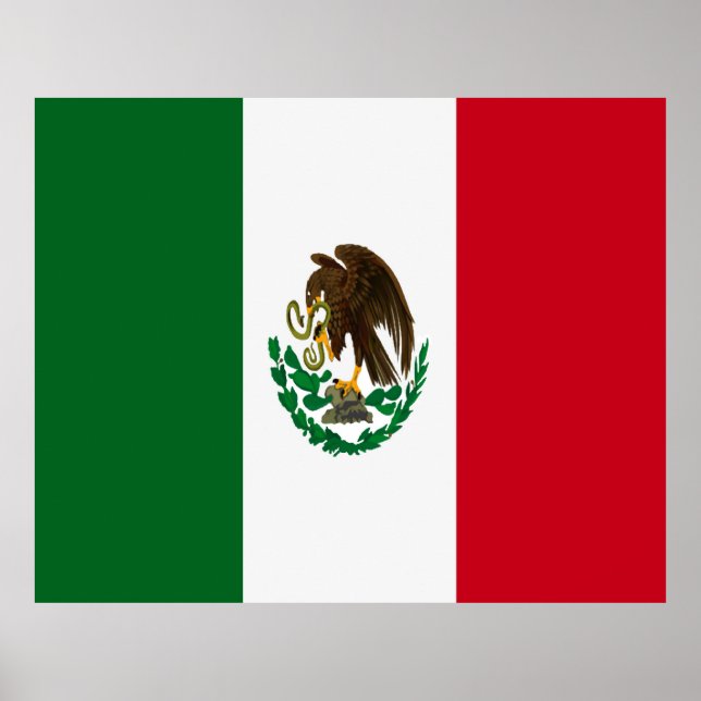 Flag of Mexico Poster (Front)
