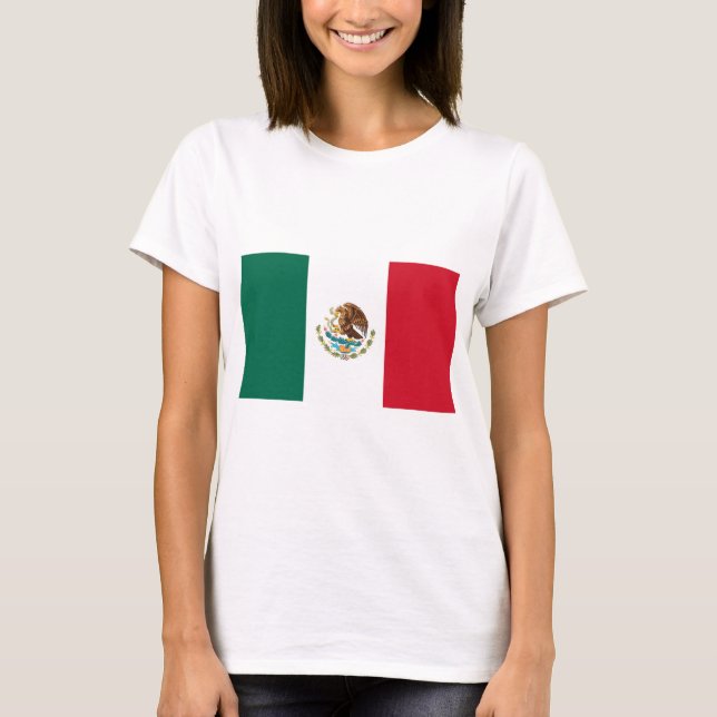 Flag of Mexico T-Shirt (Front)