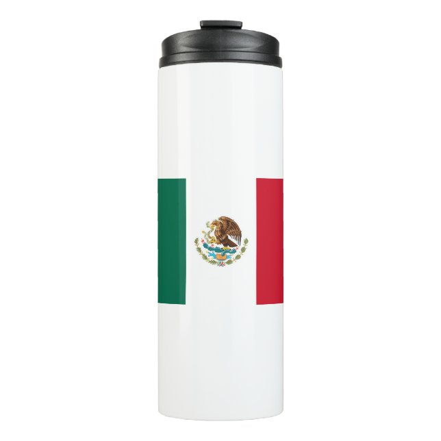 Flag of Mexico Thermal Tumbler (Front)