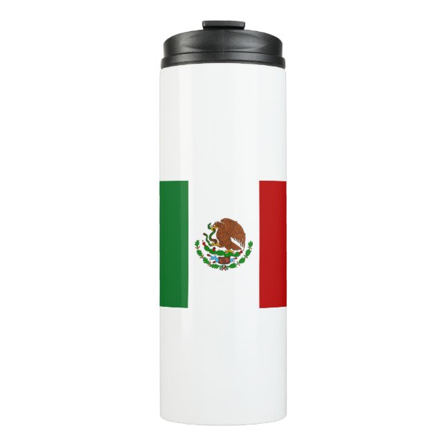 Flag of Mexico Thermal Tumbler (Front)