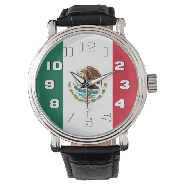 Flag of Mexico Watch (Front)