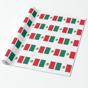 Flag of Mexico Wrapping Paper
