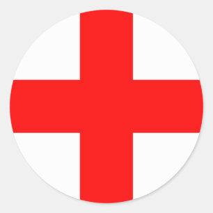 Flag of Milan Classic Round Sticker