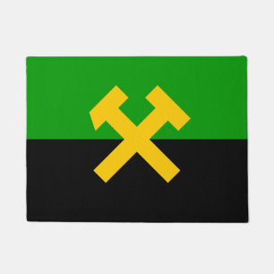 Flag of Miners and Mine Workers Doormat