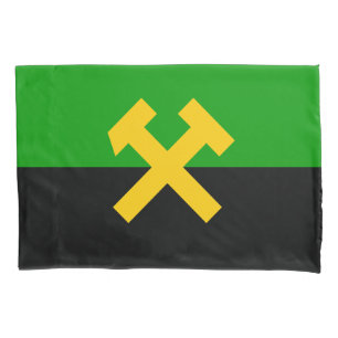 Flag of Miners and Mine Workers Pillowcase