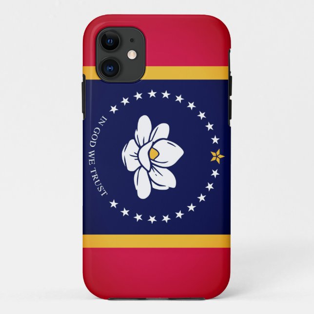 Flag of Mississippi (2020) Case-Mate iPhone Case (Back)