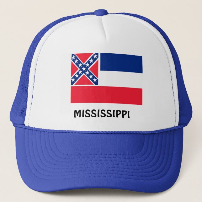 Flag of Mississippi Trucker Hat (Front)