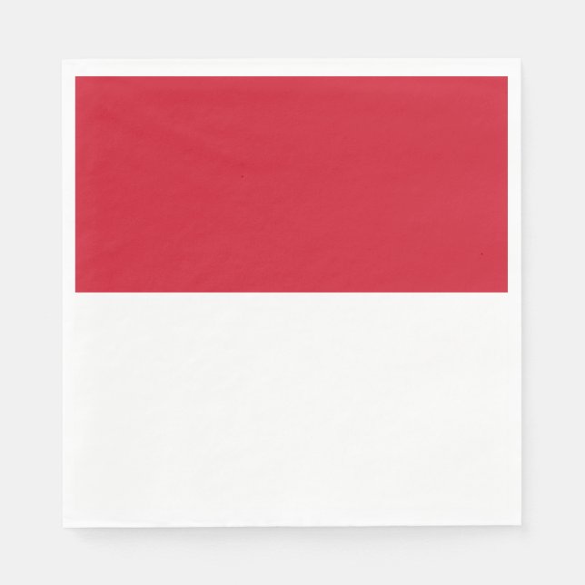 Flag of Monaco Napkin (Front)