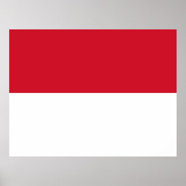 Flag of Monaco Poster (Front)