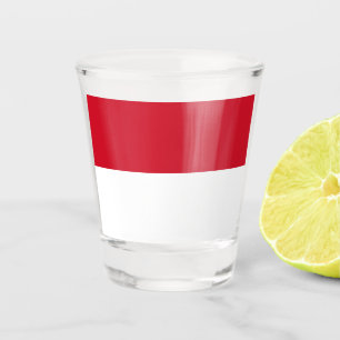Flag of Monaco Shot Glass
