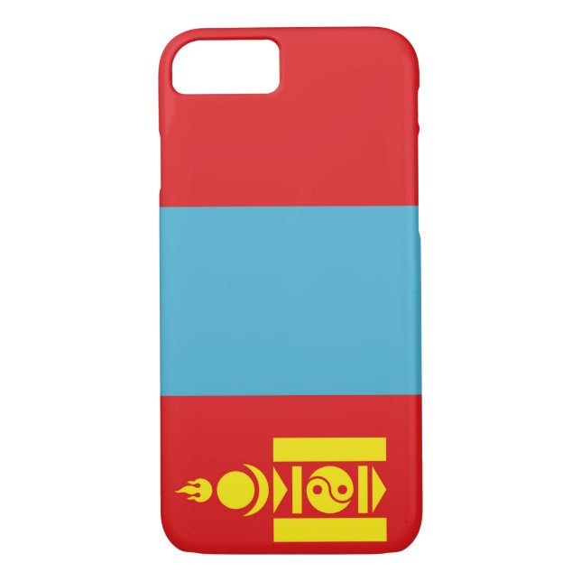Flag of Mongolia Case-Mate iPhone Case (Back)