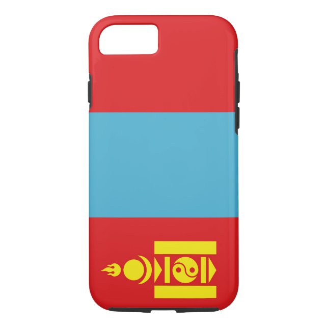 Flag of Mongolia Case-Mate iPhone Case (Back)