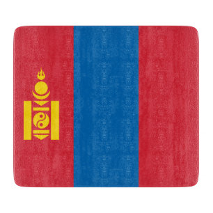 Flag of Mongolia Cutting Board