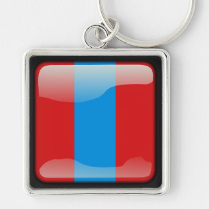 Flag of Mongolia Key Ring