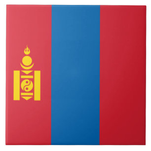 Flag of Mongolia Tile