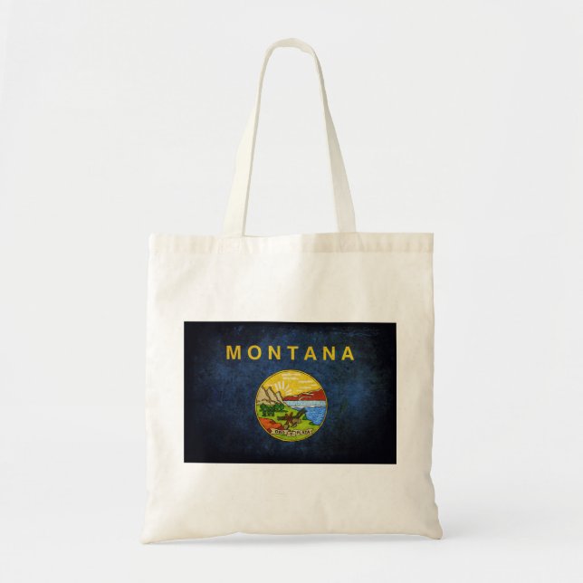 Flag of Montana Tote Bag (Front)