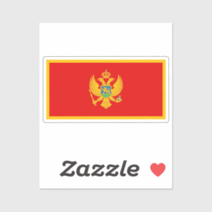 Flag of Montenegro custom-cut
